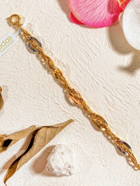 Özel İşleme Altın Bileklik